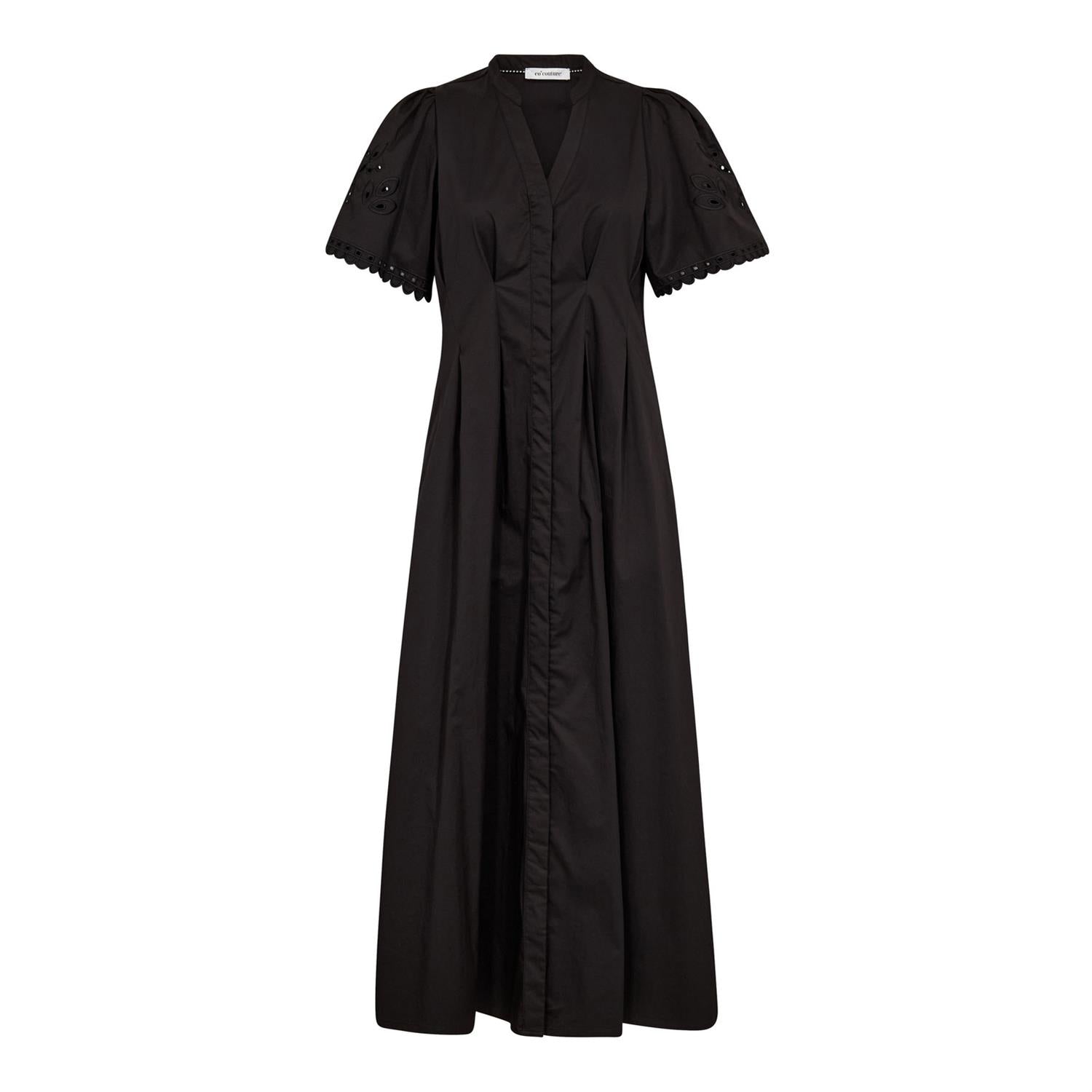 CO´ COUTURE Poppy Emb Pleat Dress - Farmor Ingvarda
