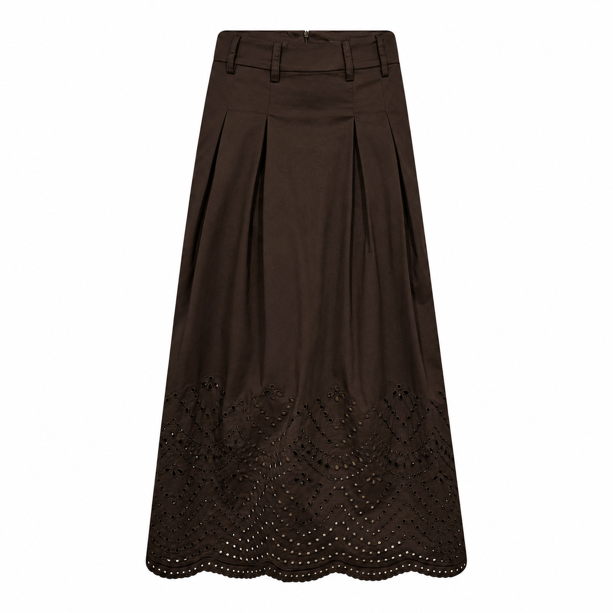 CO´ COUTURE Poppy Pleat Scallop Skirt - Farmor Ingvarda