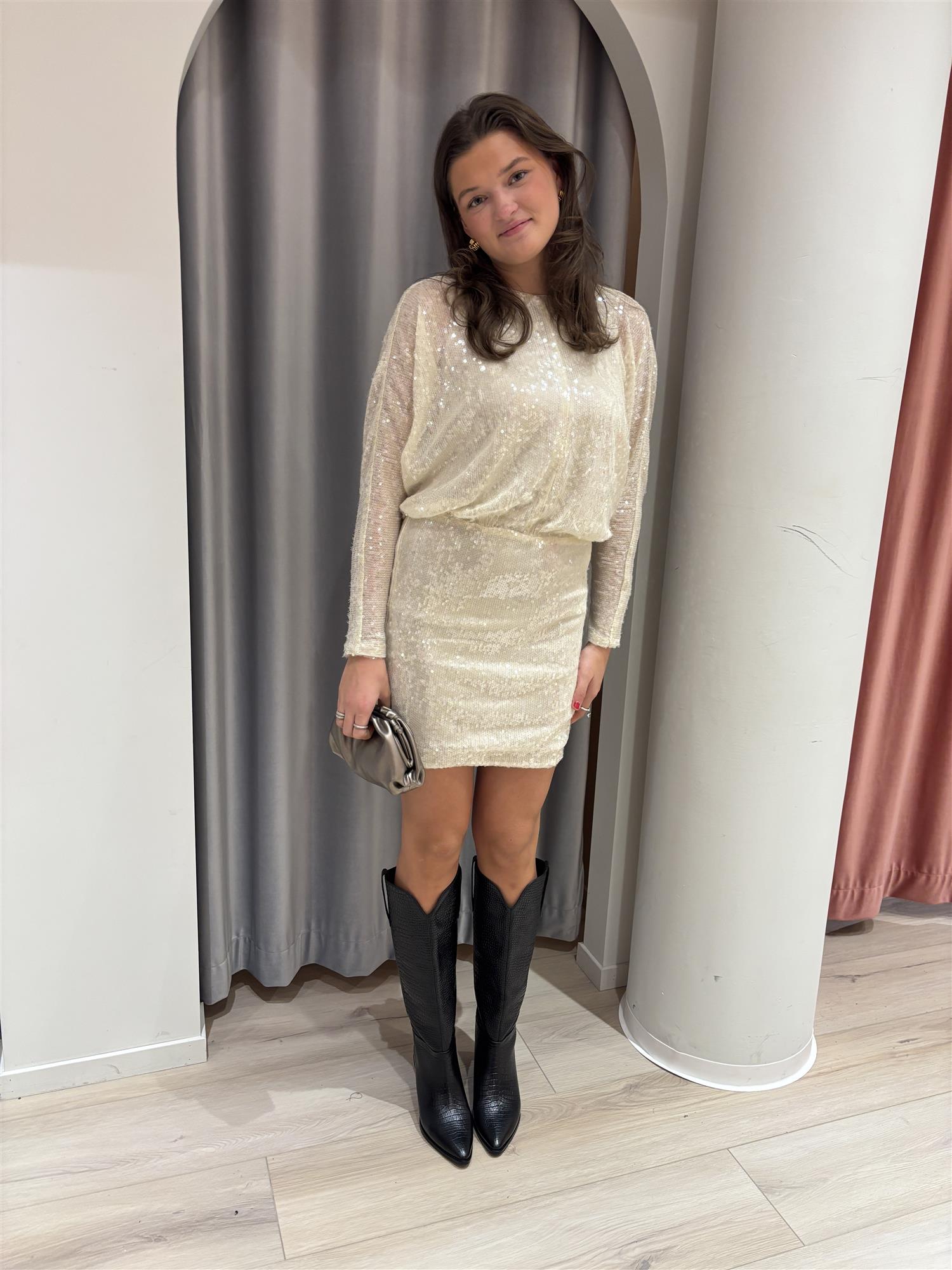 CO´ COUTURE Serafin Sequin Dress - Farmor Ingvarda