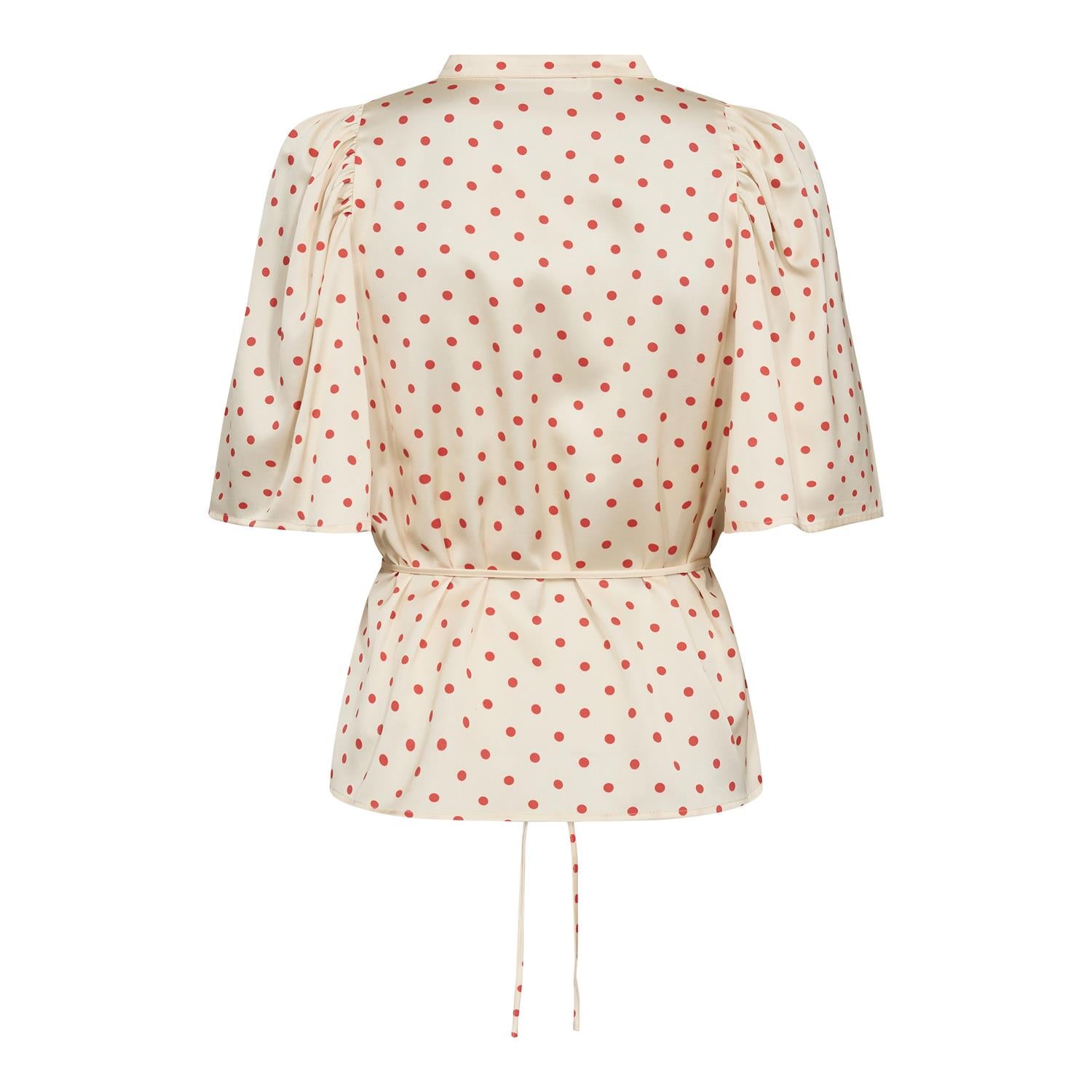 CO´ COUTURE Cambria Dot Blouse - Farmor Ingvarda