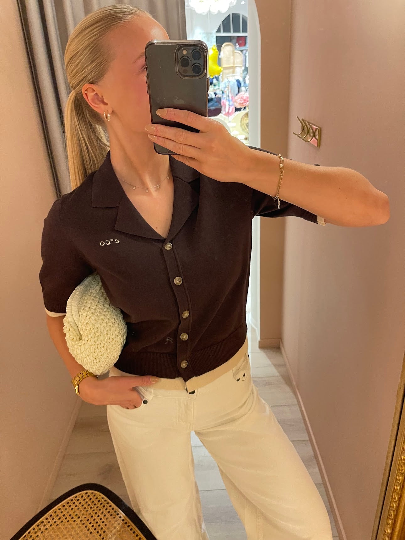 CO´ COUTURE Lue Crop Cardigan - Farmor Ingvarda