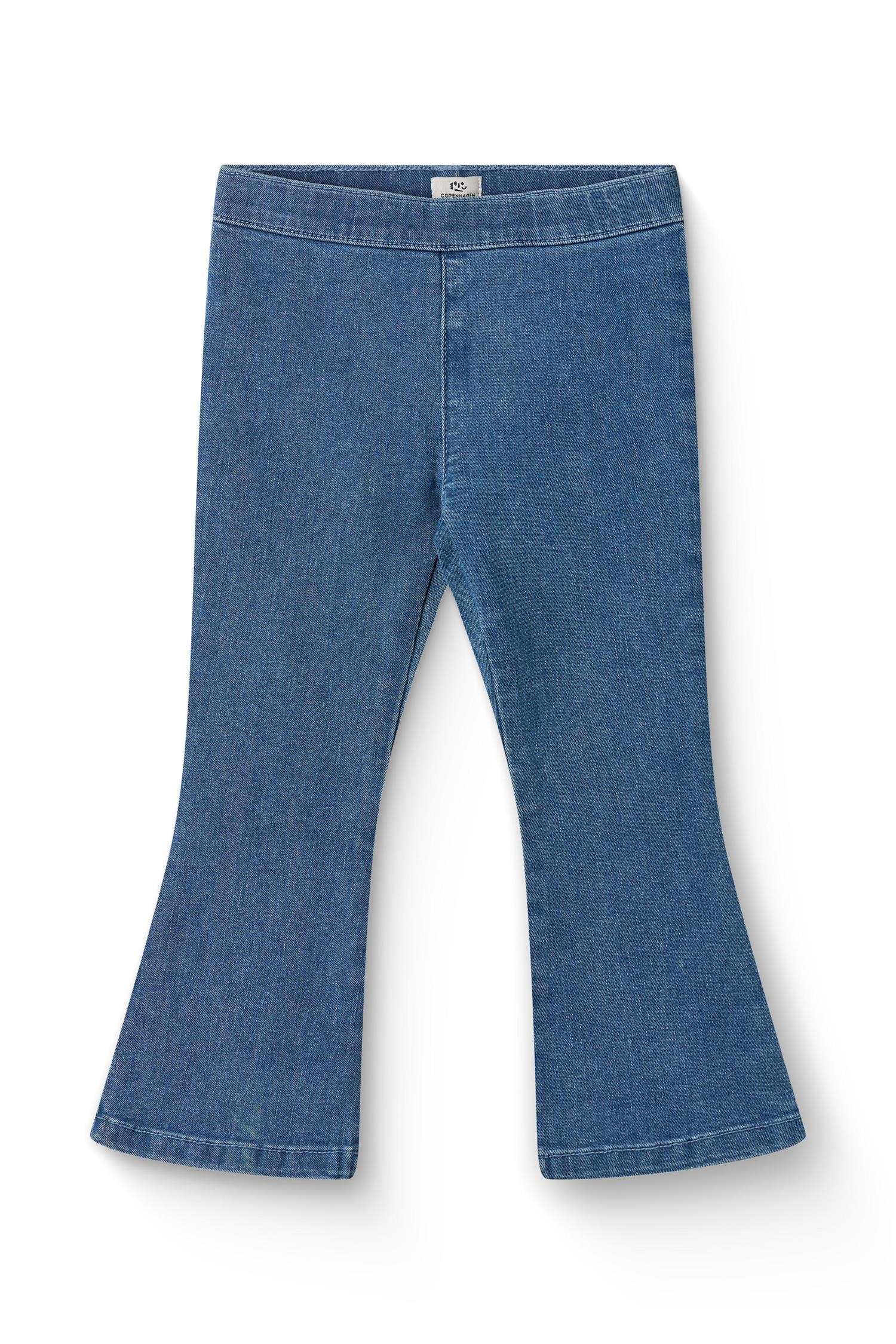 COPENHAGEN COLORS Jeggings med Flare Jeans Blå - Farmor Ingvarda