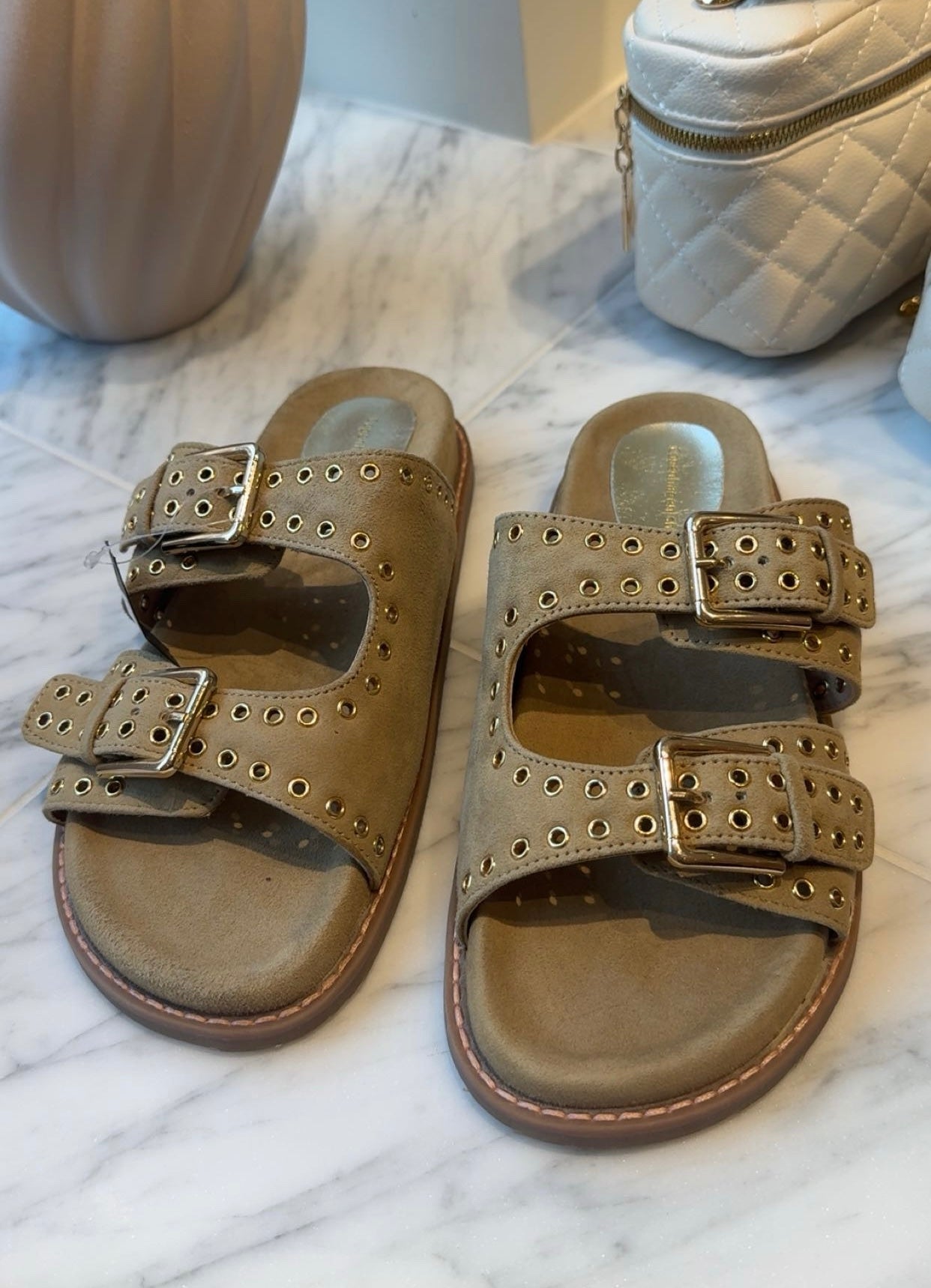 COPENHAGEN SHOES All summer Suede Camel - Farmor Ingvarda