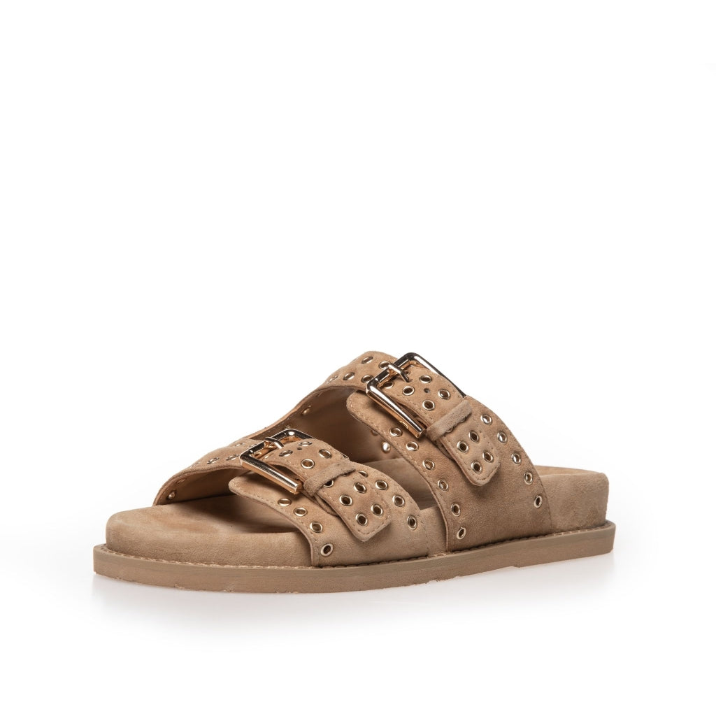 COPENHAGEN SHOES All summer Suede Camel - Farmor Ingvarda