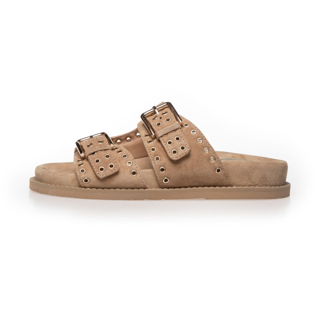 COPENHAGEN SHOES All summer Suede Camel - Farmor Ingvarda