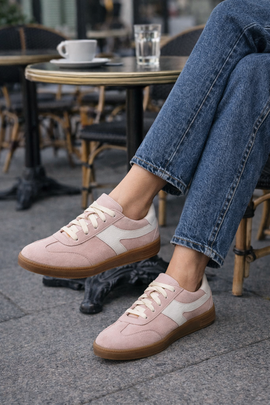 COPENHAGEN SHOES Freak Out Sneaker Light Rose - Farmor Ingvarda