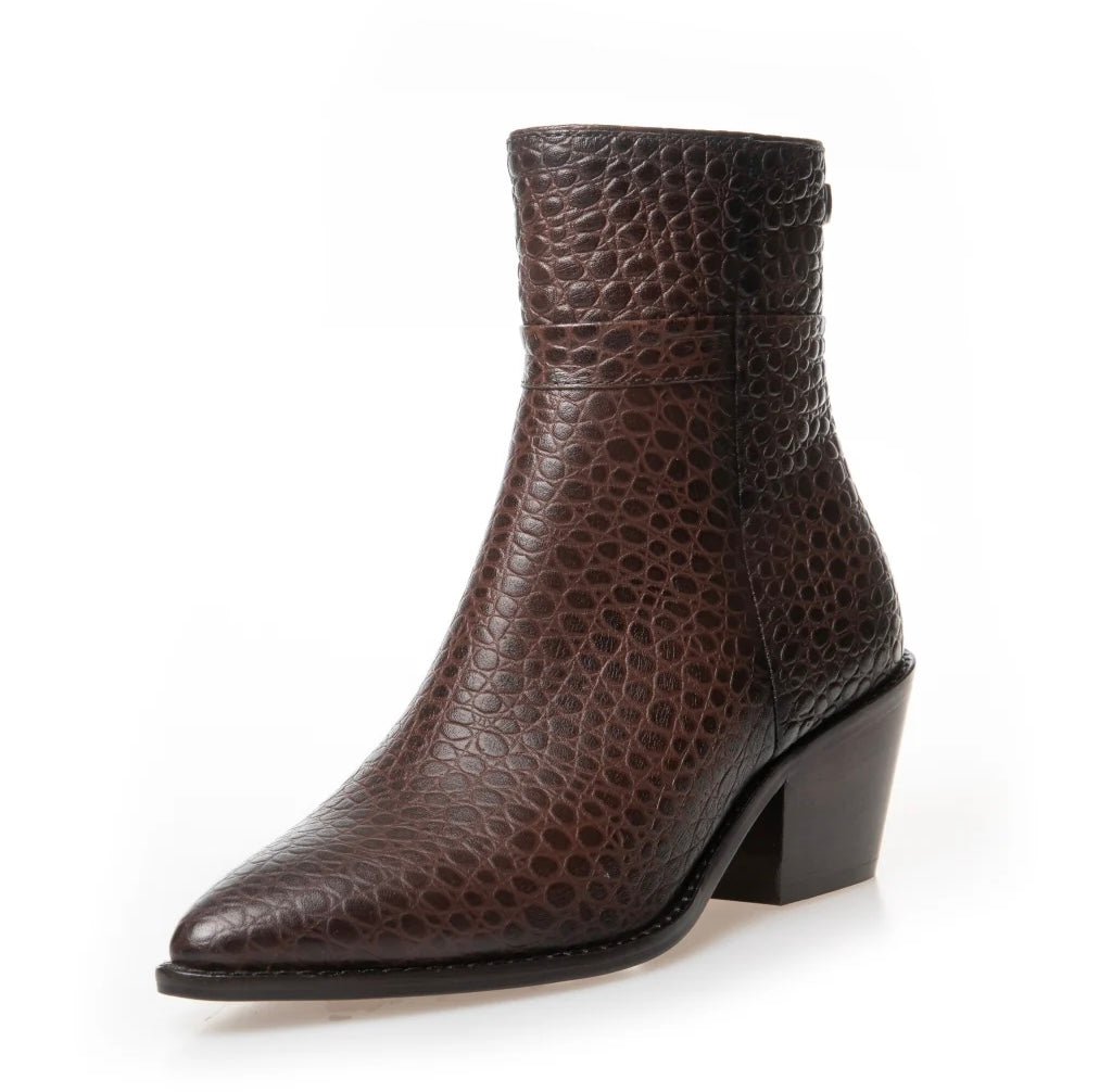 COPENHAGEN SHOES That Feeling Boots, Espresso Brun - Farmor Ingvarda