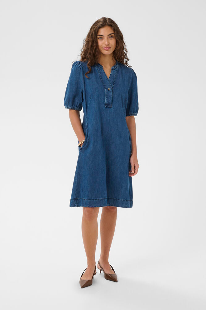 CULTURE Berteline Arpa SS Dress - Farmor Ingvarda