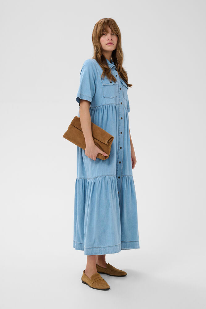 CULTURE Mona Arpa Long Dress - Farmor Ingvarda