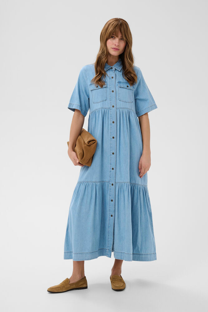 CULTURE Mona Arpa Long Dress - Farmor Ingvarda