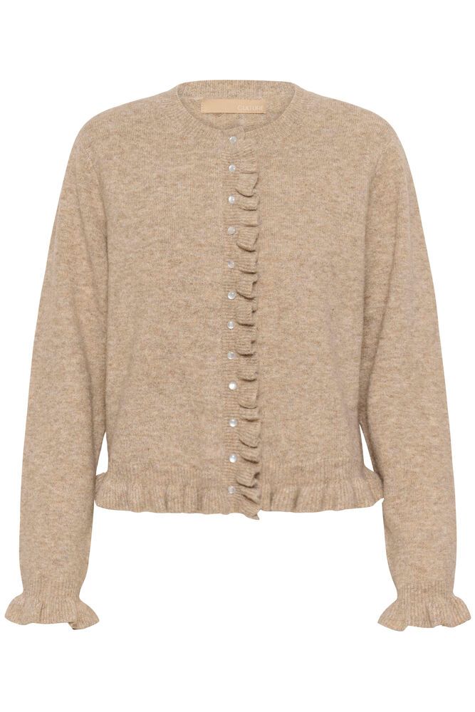 CULTURE Julietta Frill Cardigan - Farmor Ingvarda