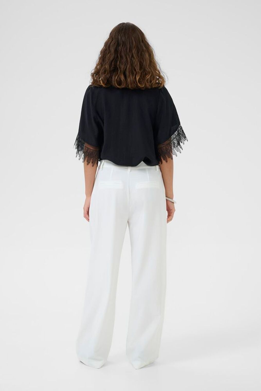 CULTURE Yala Collina Pants White - Farmor Ingvarda