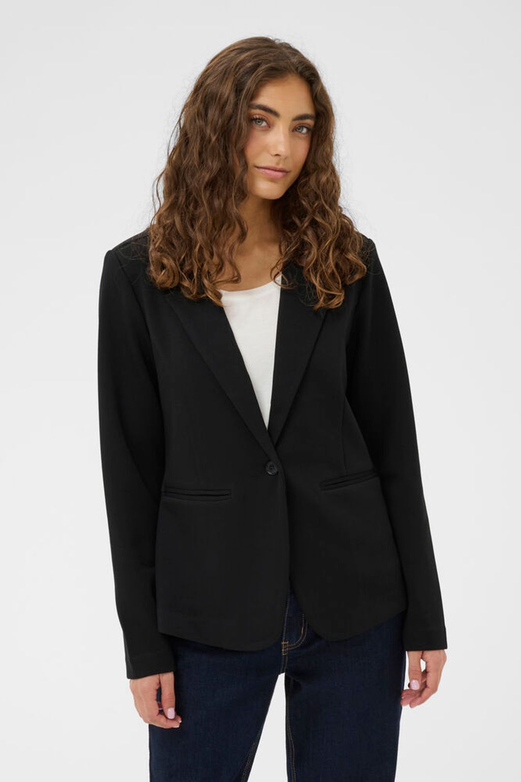 CULTURE Buka Blazer Black - Farmor Ingvarda
