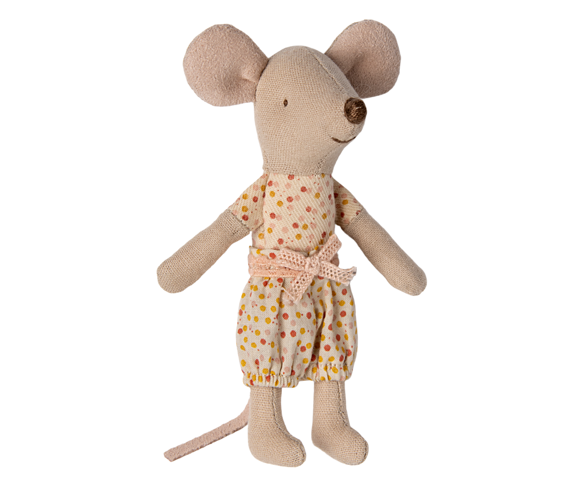 MAILEG Little sister mouse in box