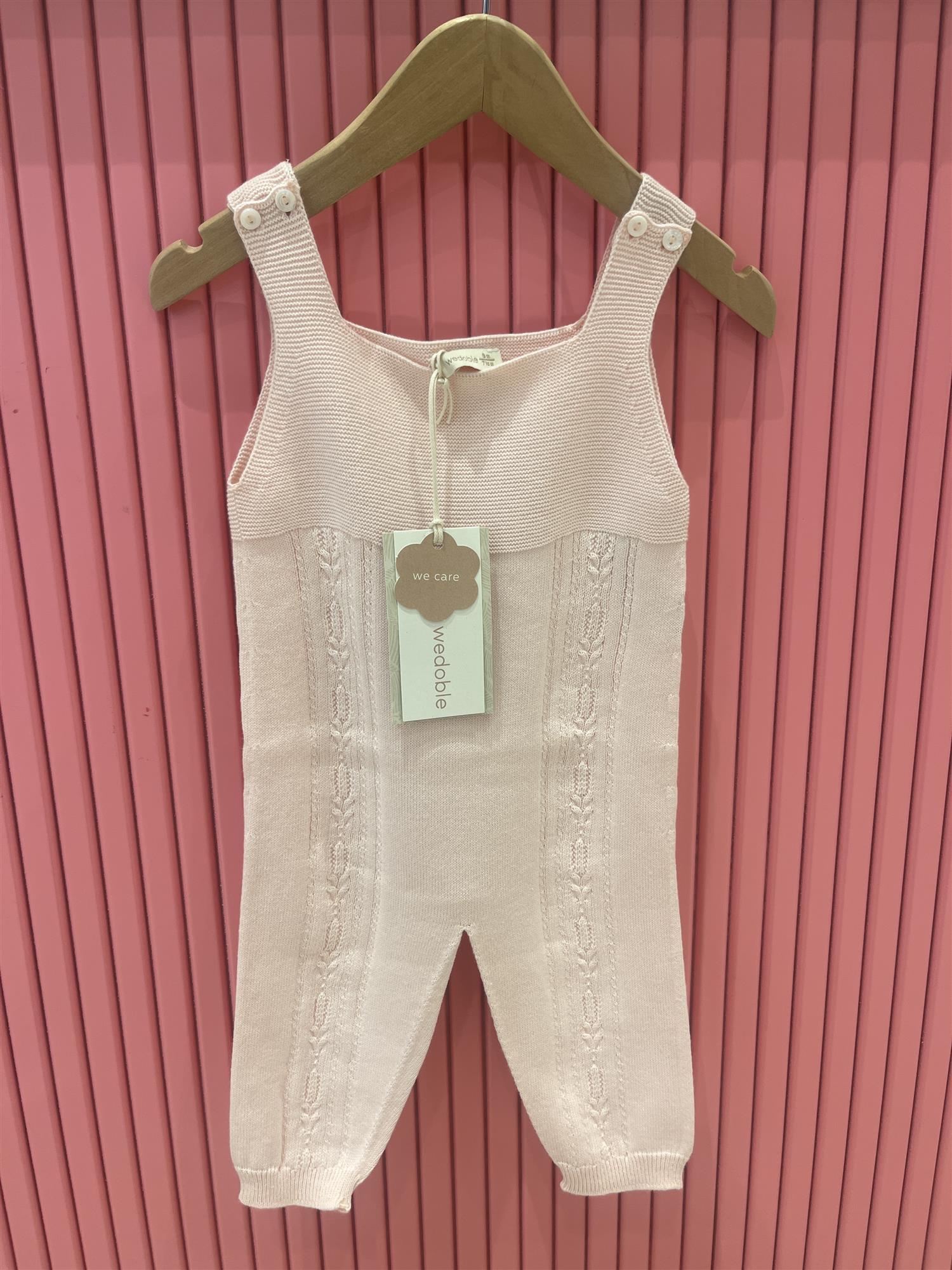 WEDOBLE Strikket Selebukse Lys Rosa - Farmor Ingvarda