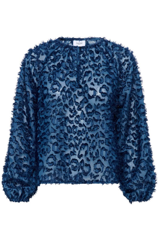 SAINT TROPEZ Nilsine Blouse Blue