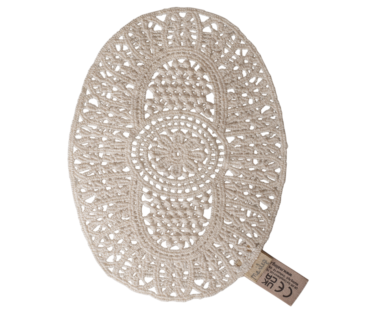 MAILEG Lace rug,Mouse