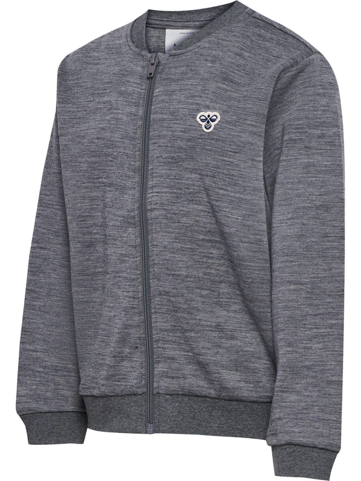 HUMMEL ULL Ulljakke Jr. Bee Dark Grey Melange