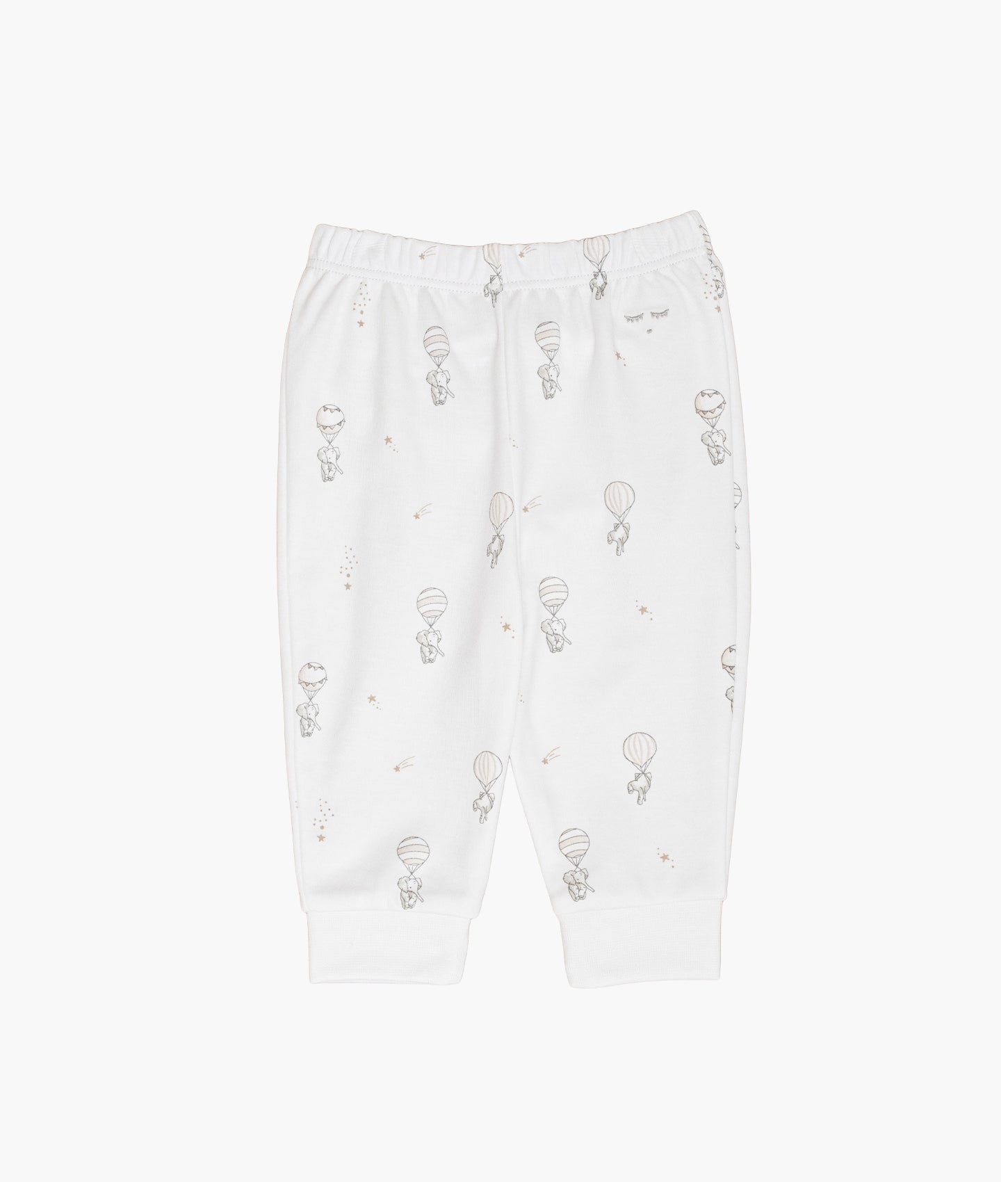 LIVLY Flying Elephants Pants Hvit