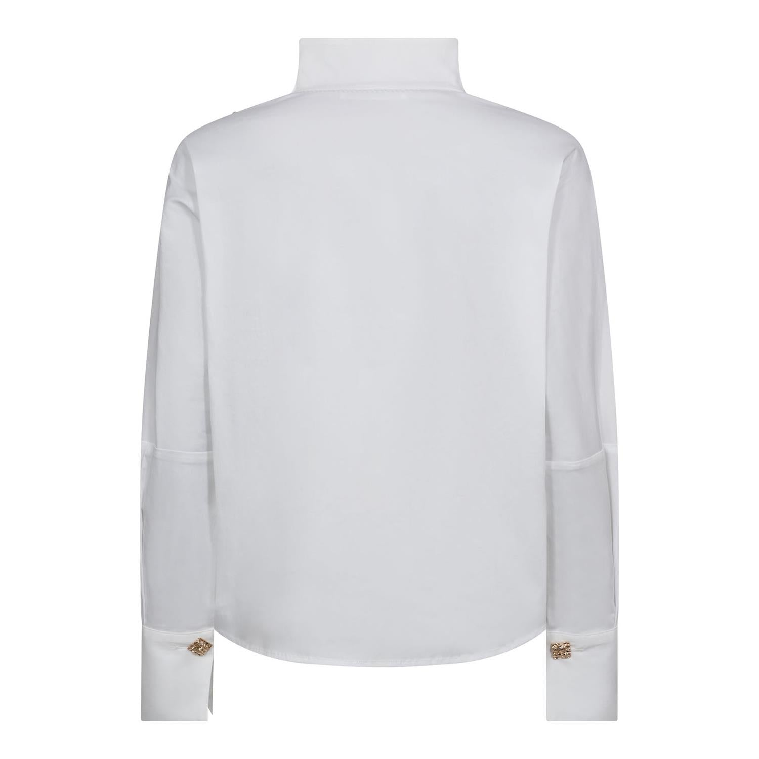 CO´ COUTURE Sanna Asym Button Blouse