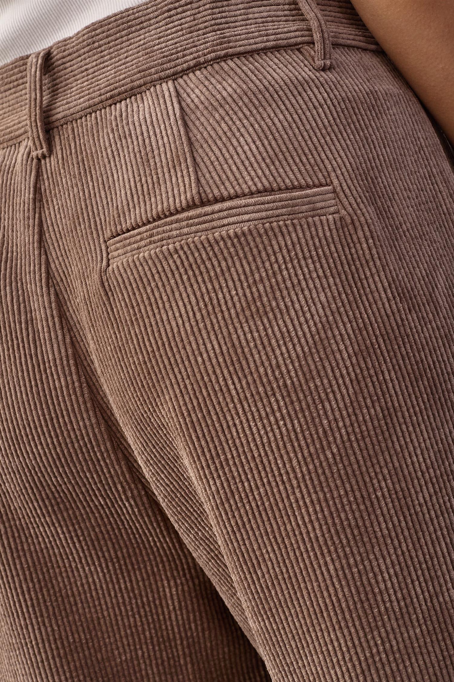 CO´ COUTURE Daisy Cord Pant Walnut