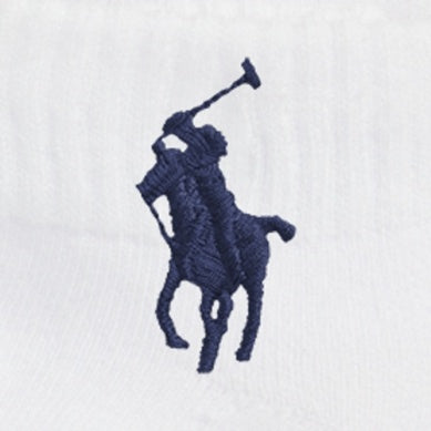 RALPH LAUREN Baby 0-24mnd. 6 pk sokker Hvit