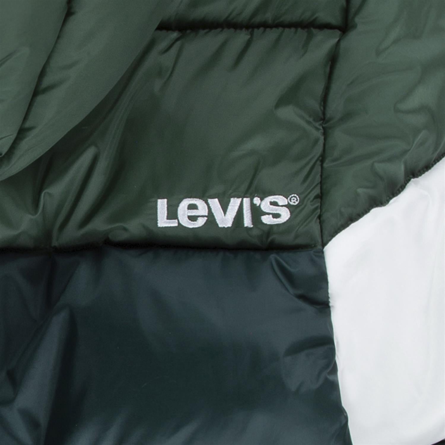 LEVIS Ytterjakke Block puffer Grønn