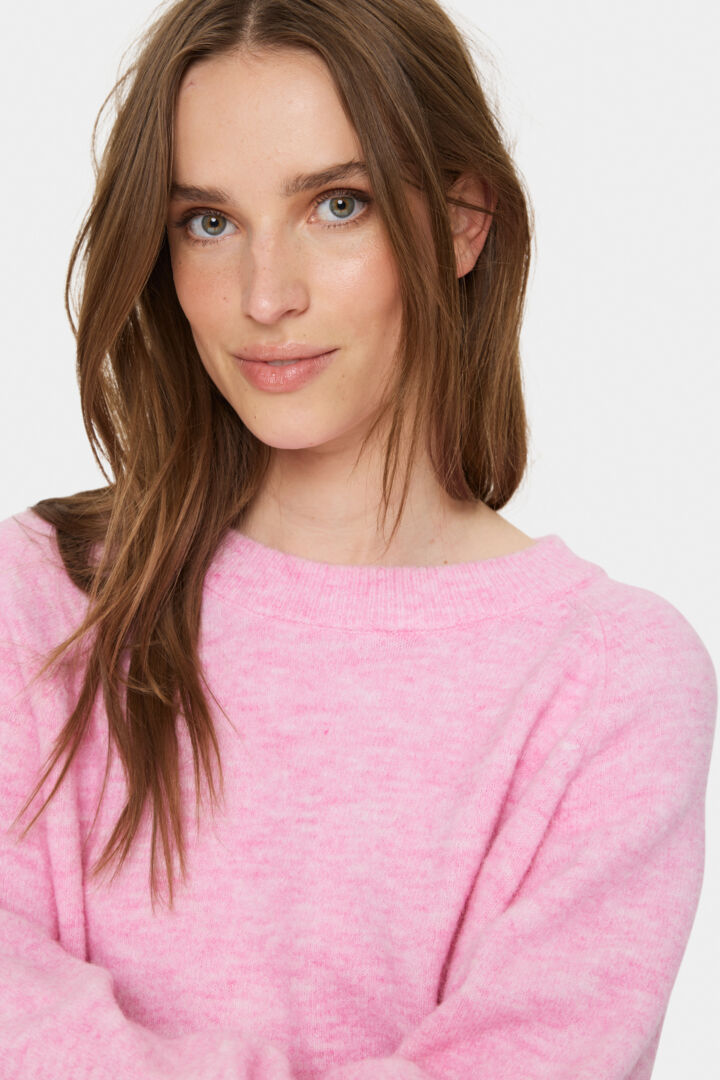 SAINT TROPEZ Garbie Pullover Rosa