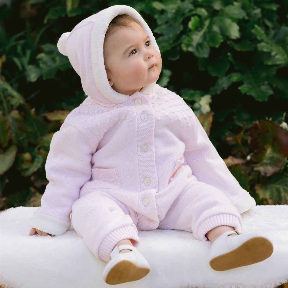 EMILE ET ROSE Kirsten,dress m/pelskant Rosa