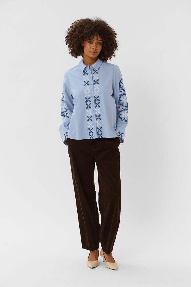 CULTURE Breezy Shirt Blue