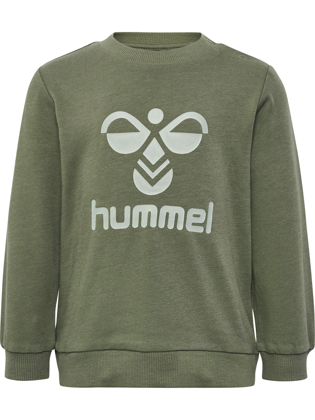 HUMMEL 0-4ÅR Arine crewsuit Oliven