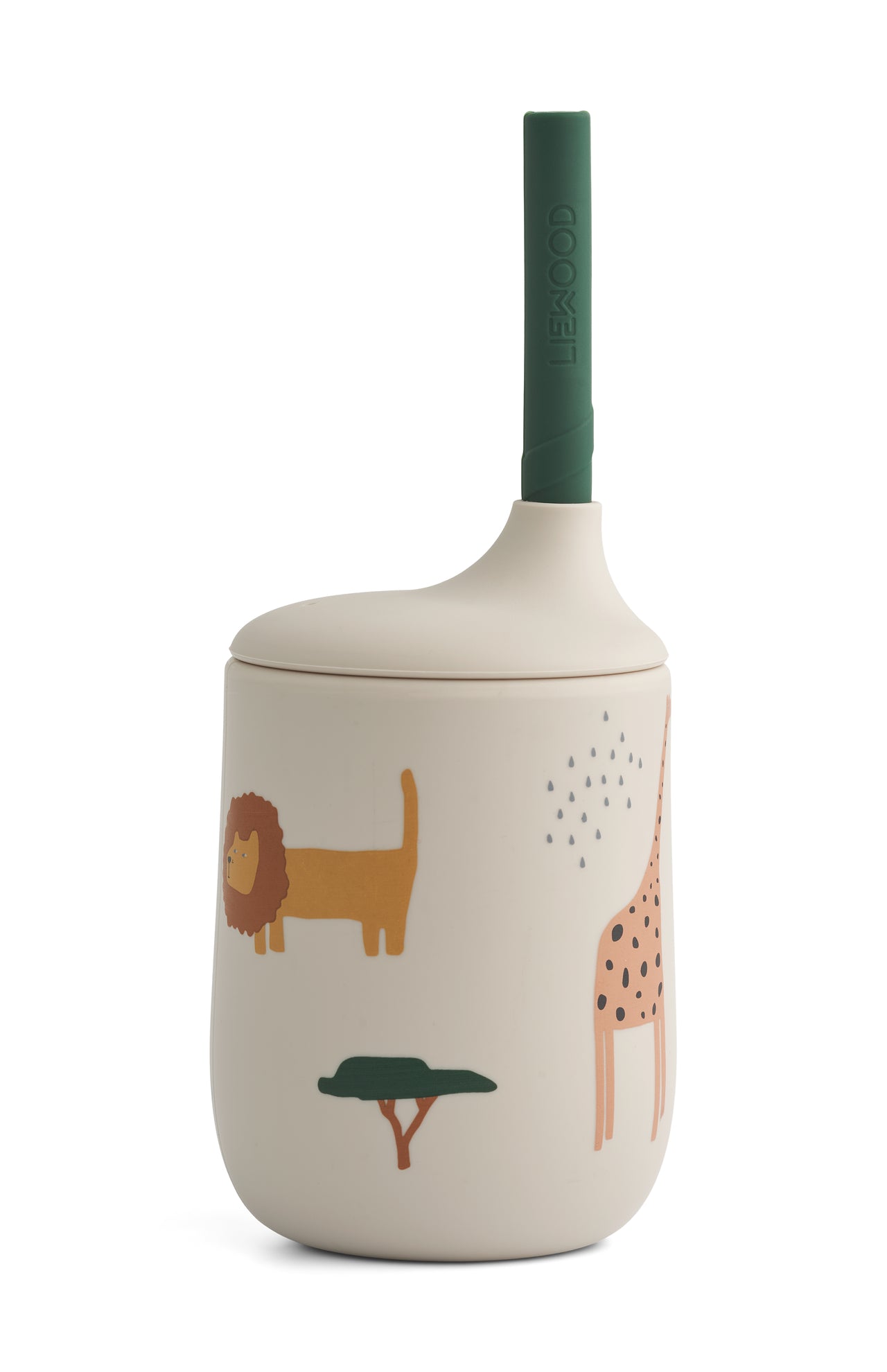 LIEWOOD Ellis Sippy Cup,Safari Sand Mix