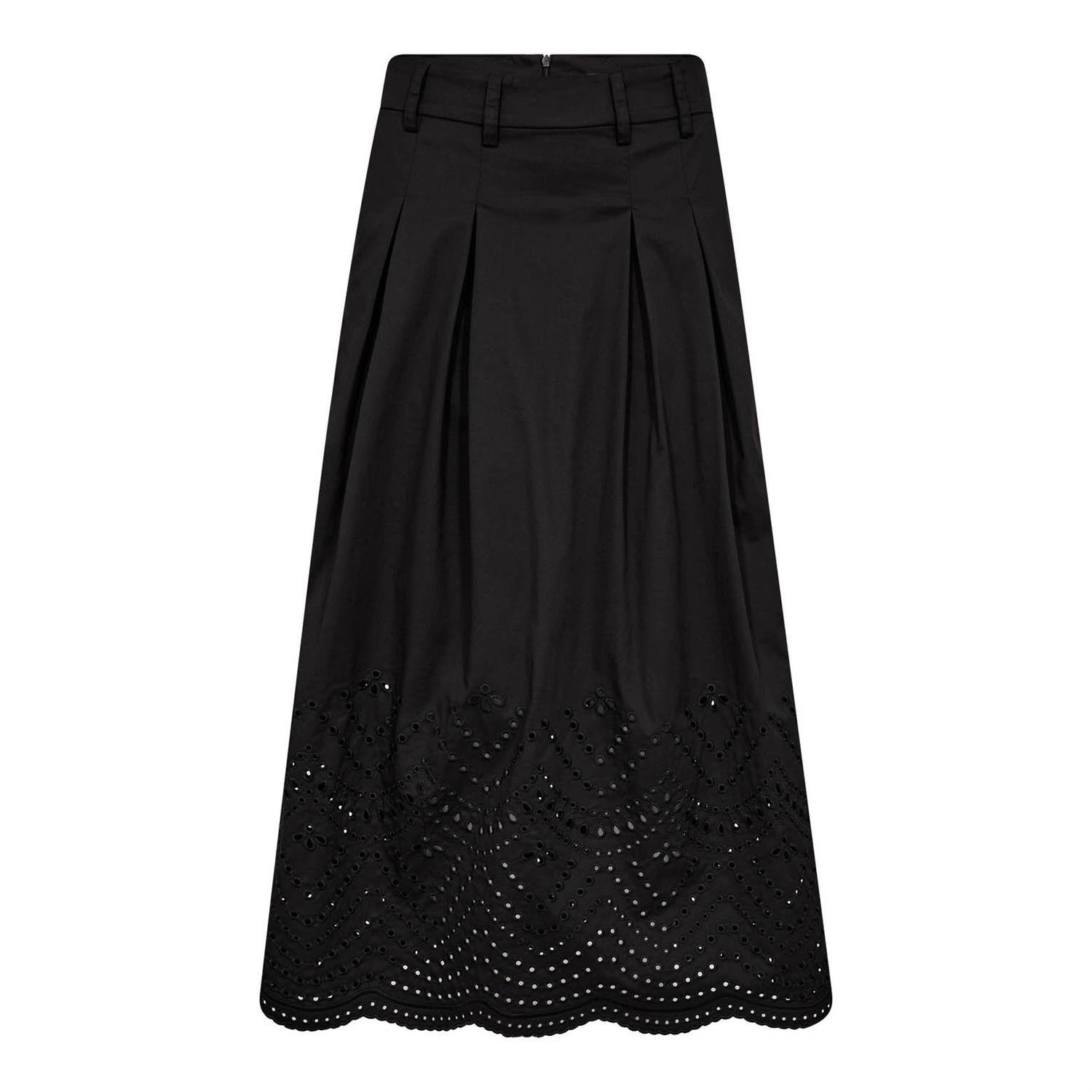 CO´ COUTURE Poppy Pleat Scallop Skirt - Farmor Ingvarda