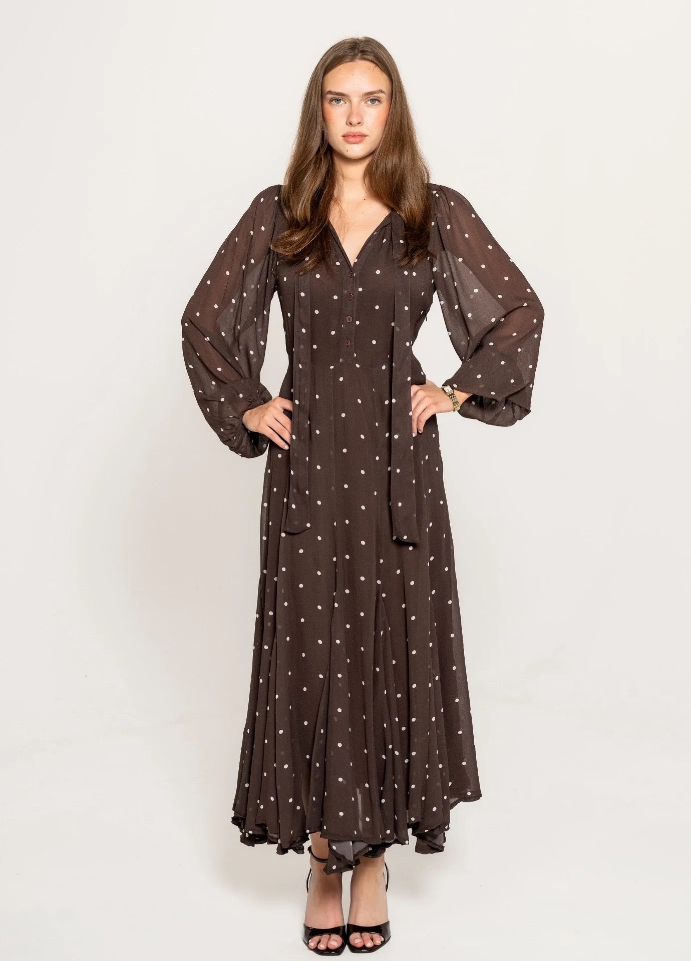 MISSMAYA Daniella Dress French Dot