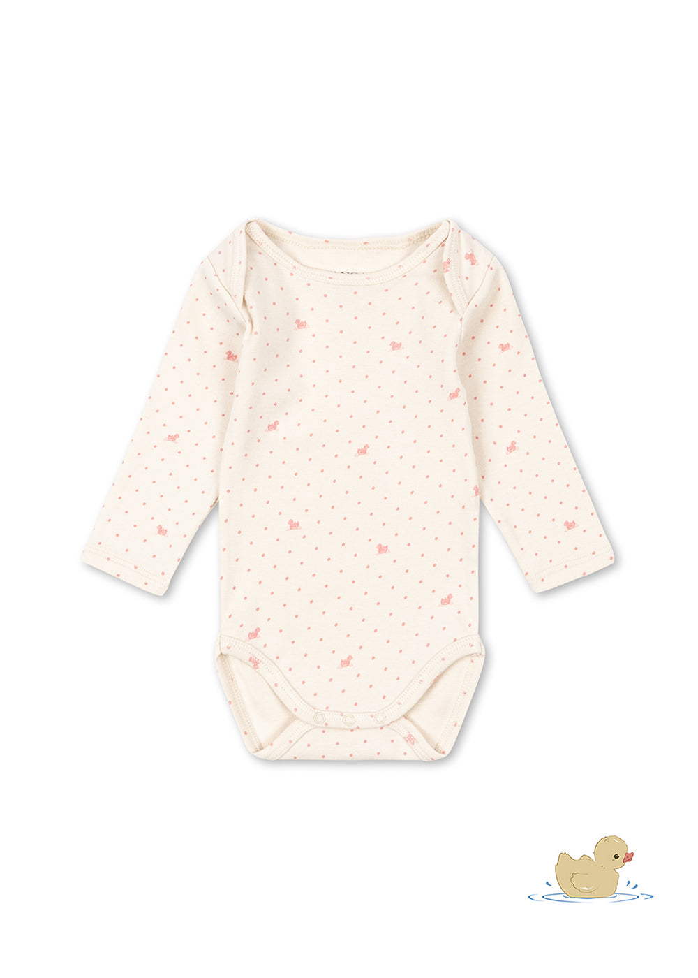 FANGA FONTANA by Konges Sløjd Bello Due LS Body Krem/Rosa - Farmor Ingvarda