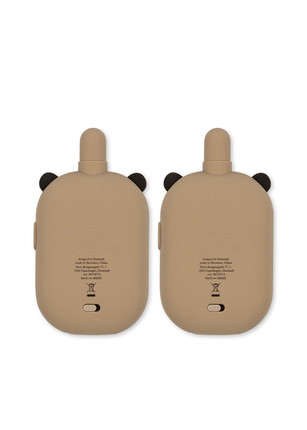 KONGES SLØJD Walkie Talkie,Panda