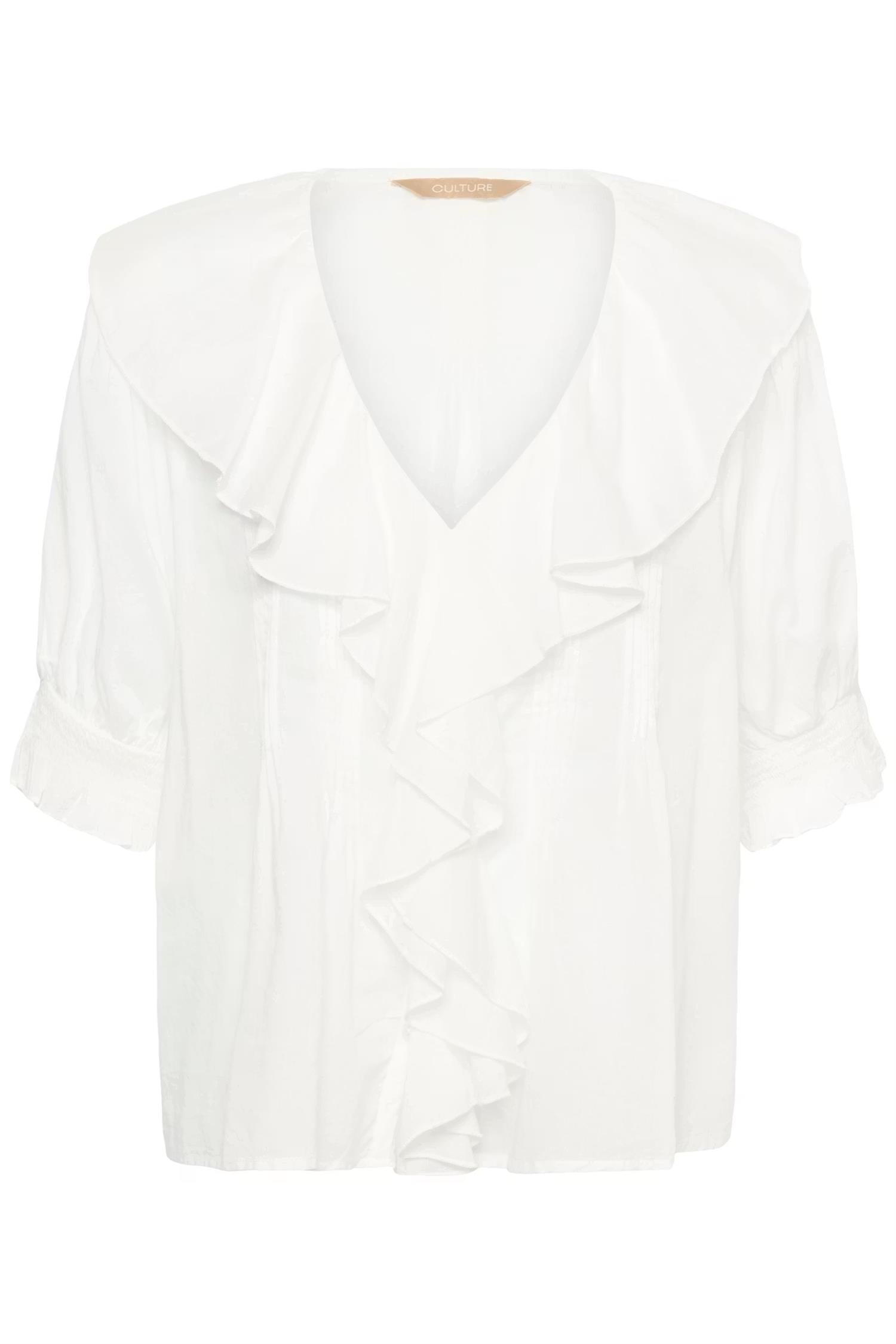 CULTURE Musso Blouse White