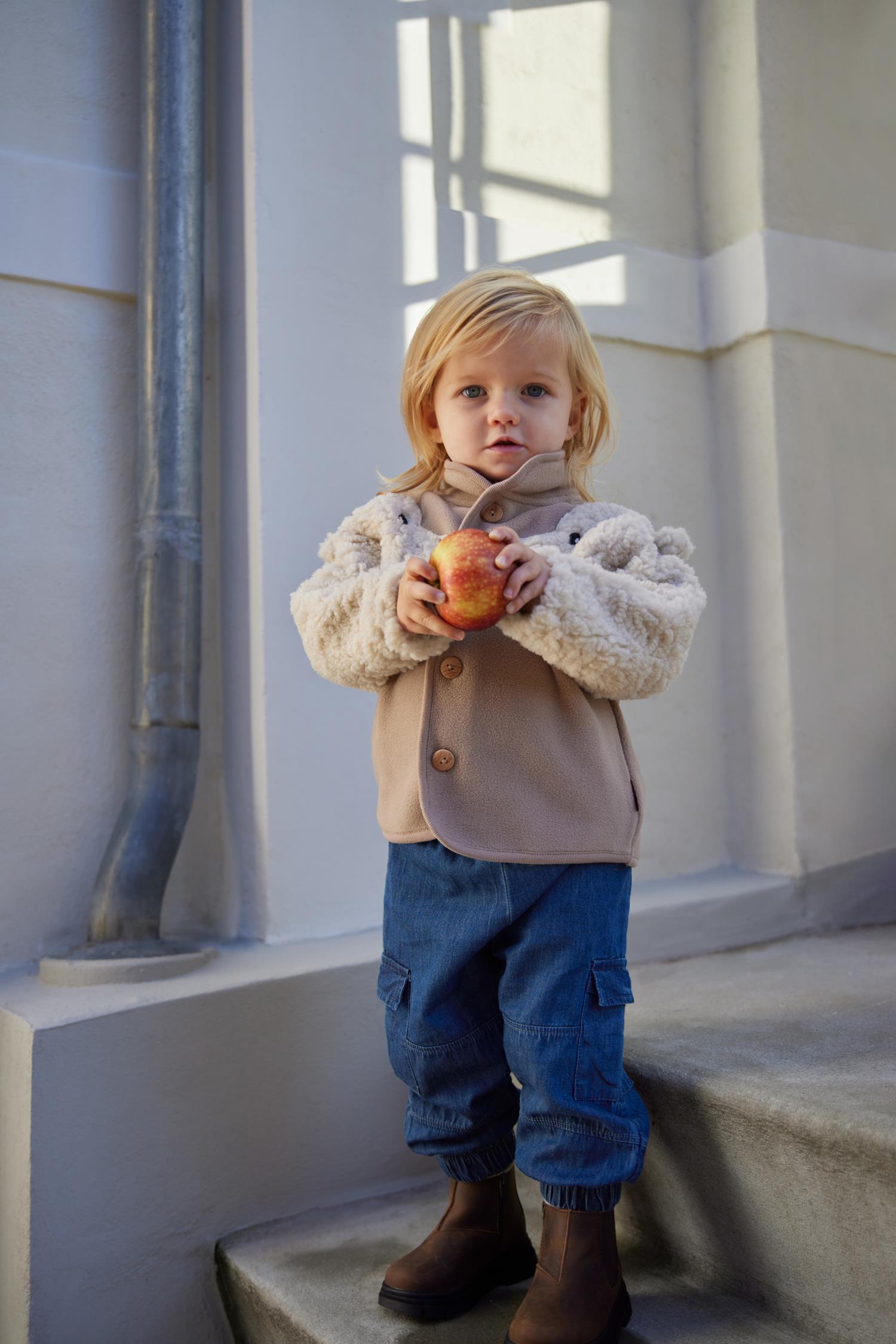 MOLO 0-4ÅR Sae pants,Baby Jeans Blå