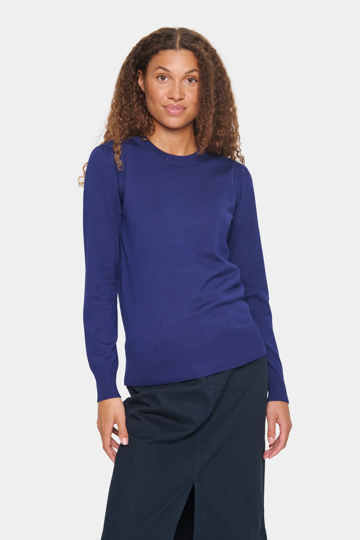 SAINT TROPEZ Mila pullover Blå