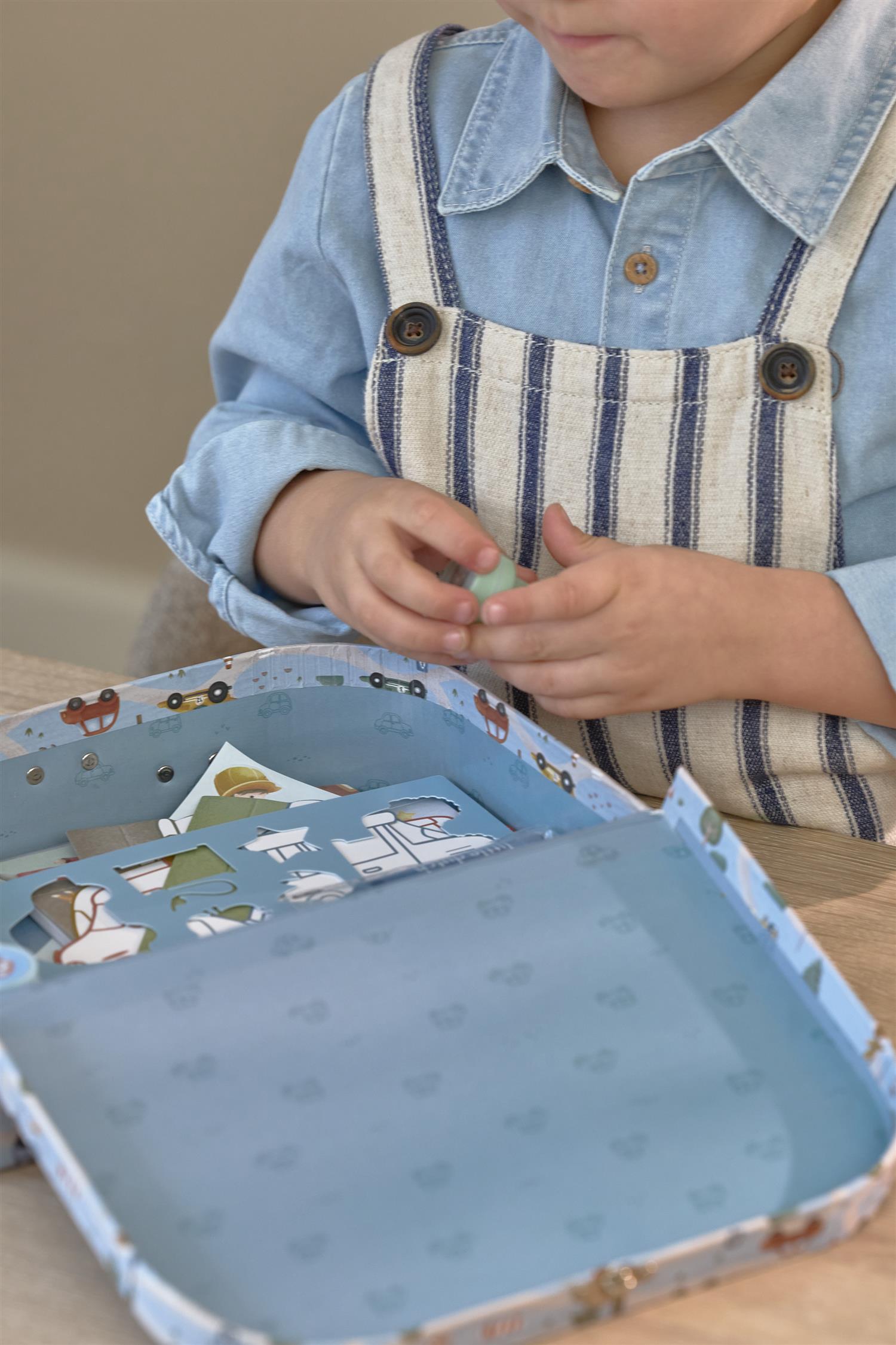 LITTLE DUTCH Kreativ Koffert,Vehicles