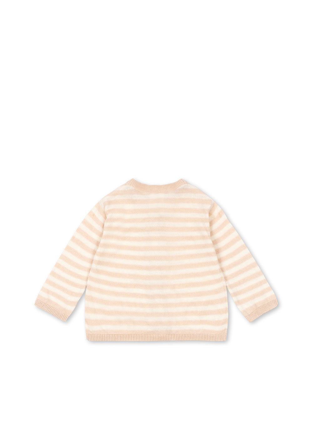 FANGA FONTANA by Konges Sløjd Venti Knit Cardigan Krem/Rosa - Farmor Ingvarda