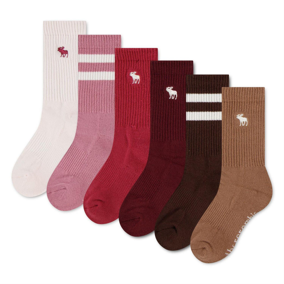ABERCROMBIE & FITCH 6pk Sokker