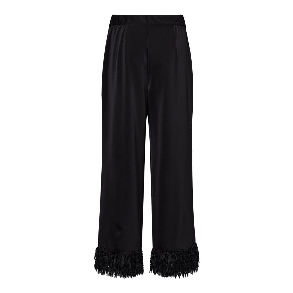 CO´ COUTURE Adna Feather Pant Sort