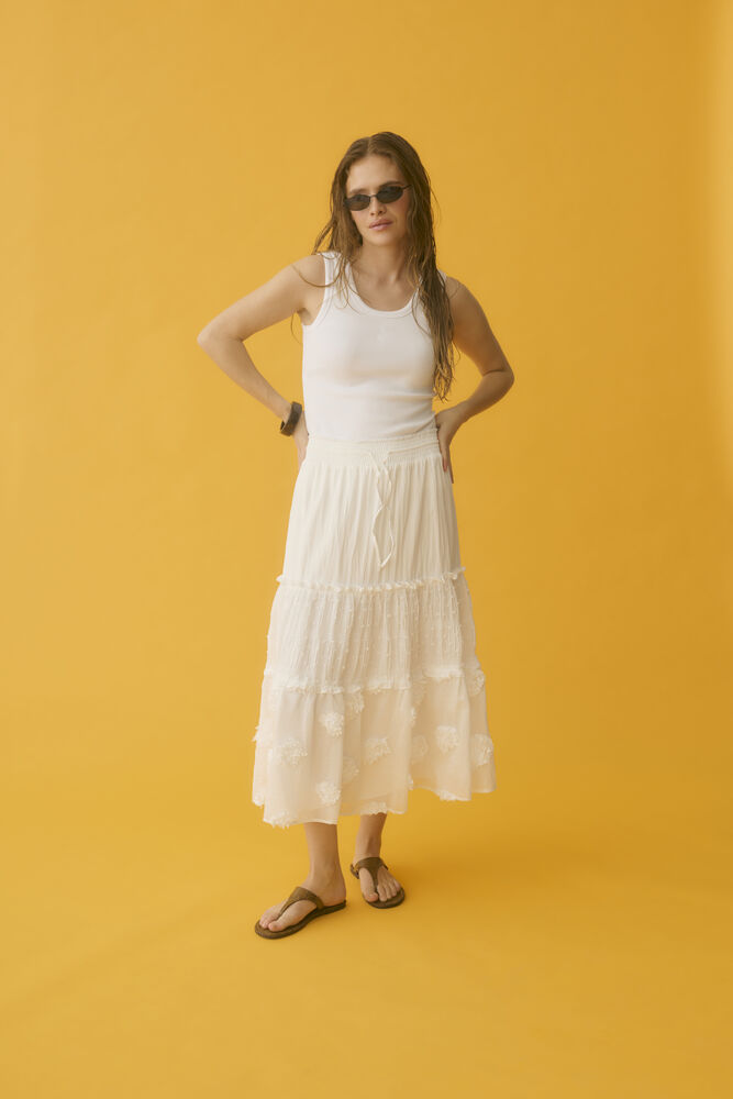 CULTURE Deena skirt White