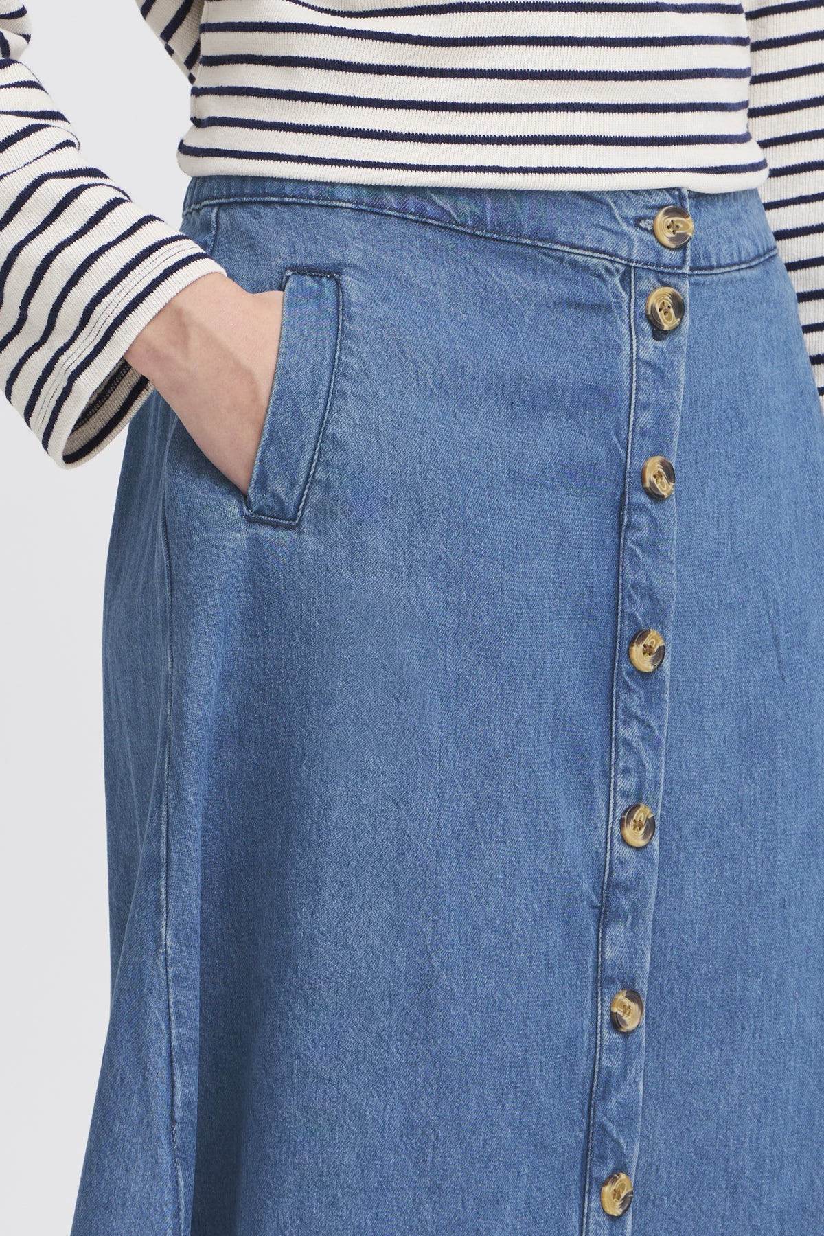 ATELIER RÊVE Irrisle skirt Denim