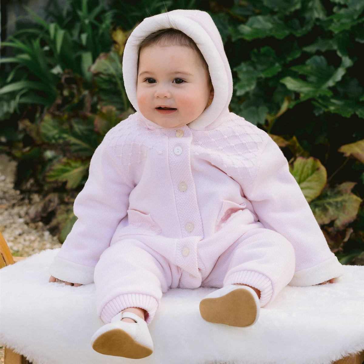 EMILE ET ROSE Kirsten,dress m/pelskant Rosa