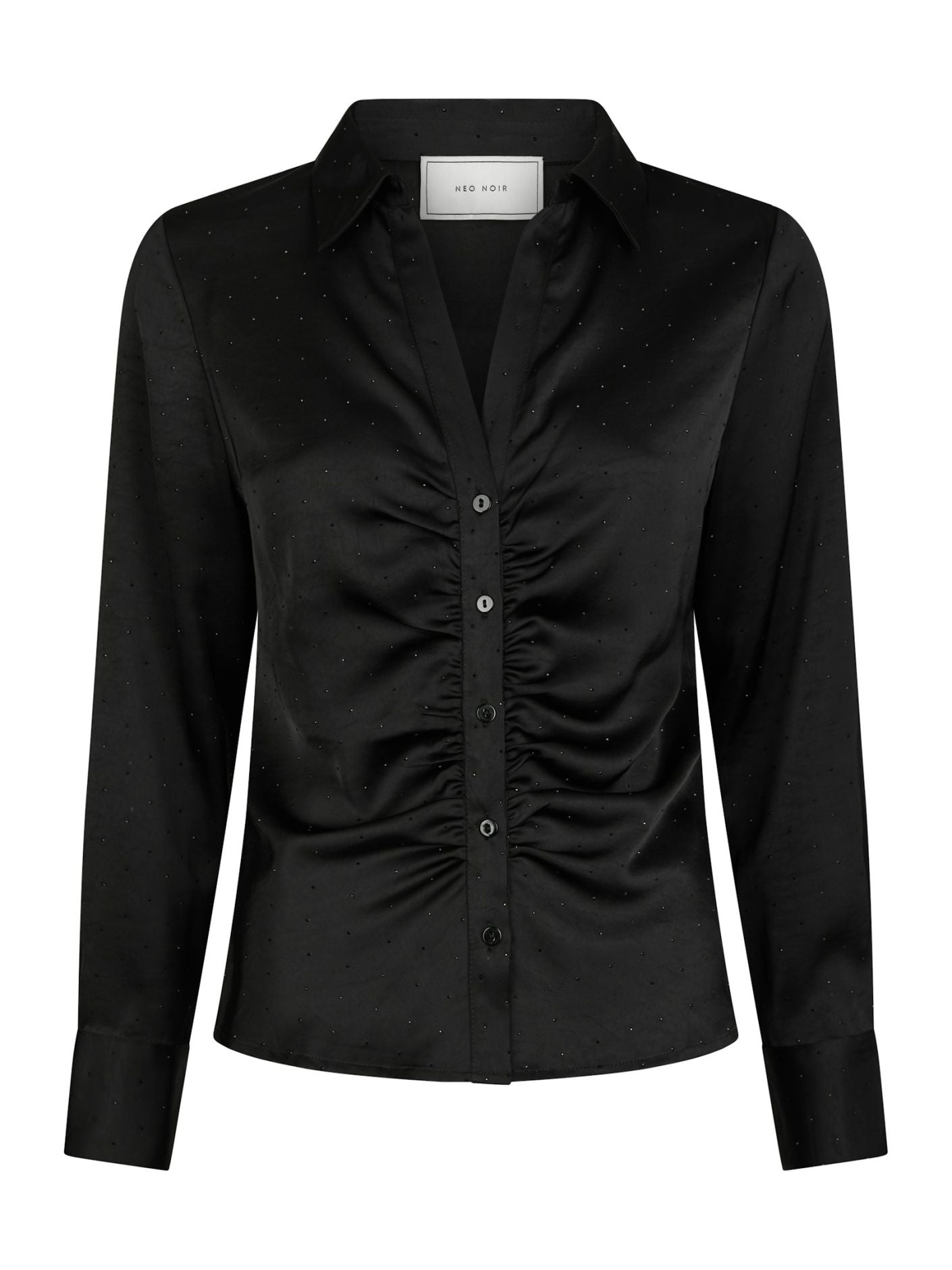 NEO NOIR Christy Heavy Sateen Bedaz Shirt