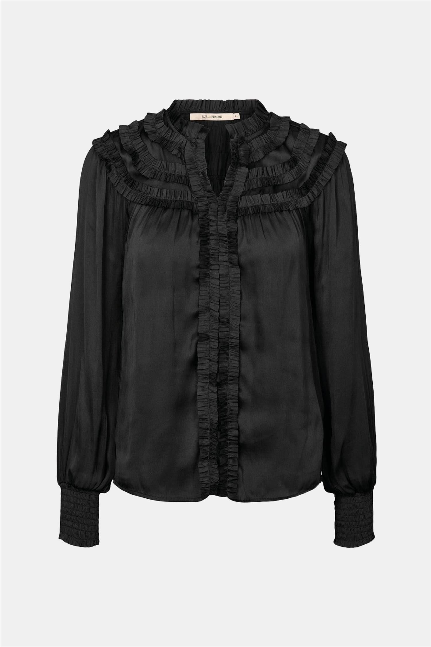 RUE de FEMME Alba Blouse Black