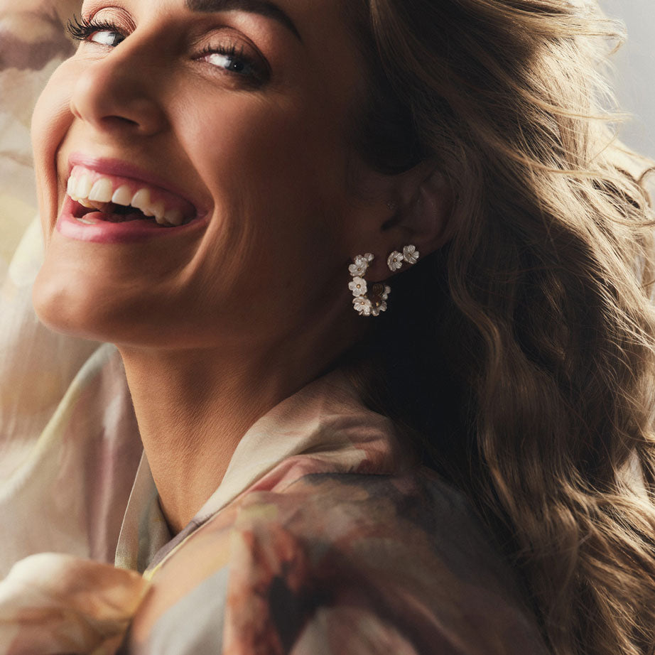 TONE DAMLI by A & C Seven Blooms Hoops