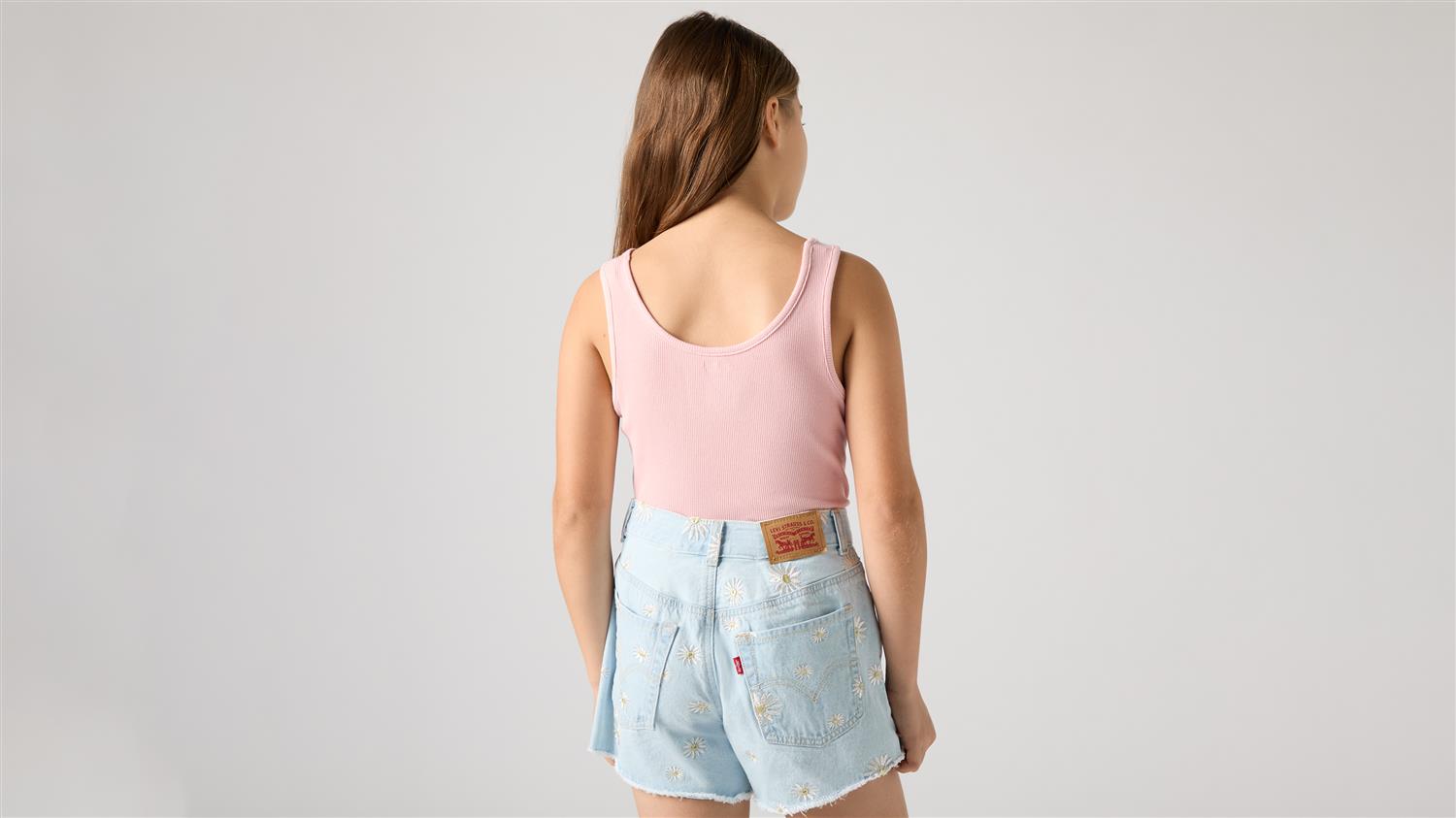 LEVIS 4-14ÅR Singlet Rosa